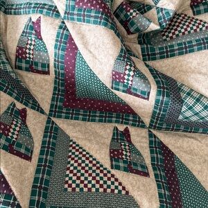 Cat Quilt As Is